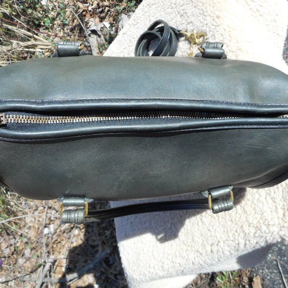 Vintage Coach Forest Green Madison Satchel Large NYC 9765 - Picture 7 of 15